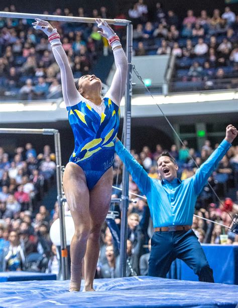 UCLA gymnastics debuts new era with second-place finish in Collegiate Challenge - Daily News
