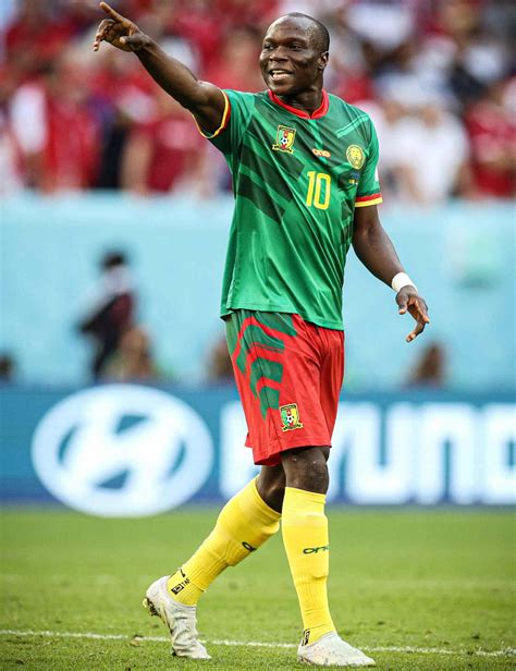World Cup Vincent Aboubakar Scores A Beautiful Goal As Cameroon Draws 3 3 With Serbia