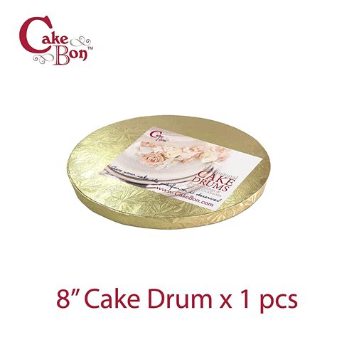 Cake Drums Round 8 Inches Gold Sturdy 12 Inch Thick Professional