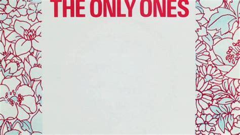 The Only Ones Another Girl Another Planet Hd Youtube