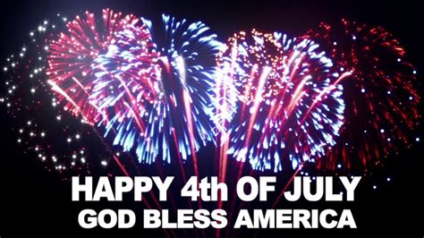 God Bless America Happy Th Of July YouTube
