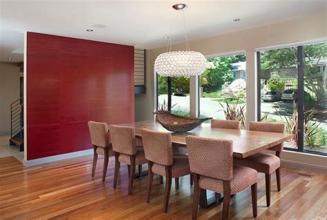 How To Create A Sensational Dining Room With Red Panache