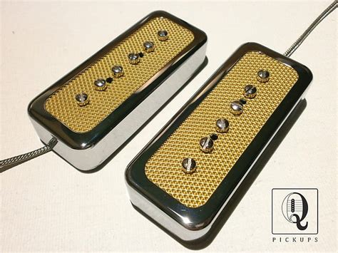 Free delivery and returns on ebay plus items for plus members. FOIL P90 Soap Bar Pickup SET Bridge and Neck Gold Chrome ...
