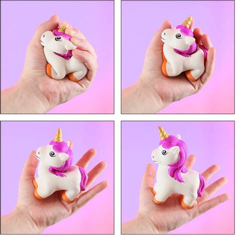 Novelty Slow Rising Kawaii Unicorn Squishy Toy Handj Liquidators And