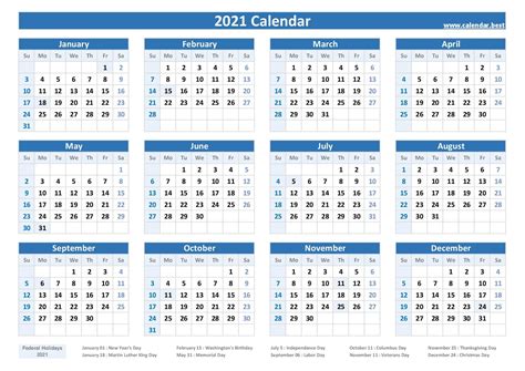 Government Holidays 2022 Calendar