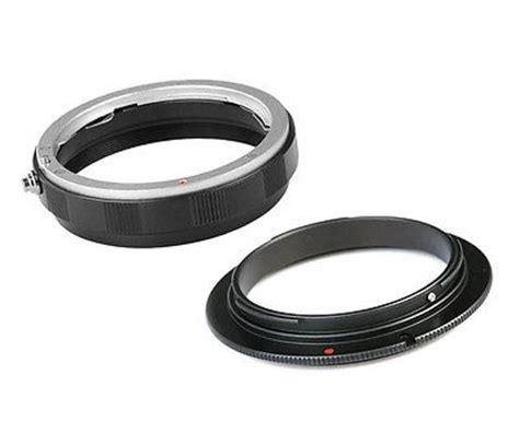 49mm Reverse Macro Adapter For Sony Af Mount Lens Protection Filter