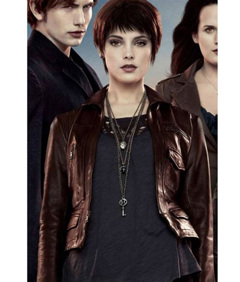 The Twilight Saga Alice Cullen Leather Jacket Jackets Expert