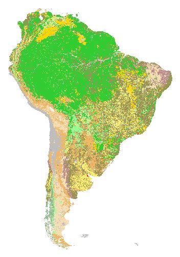 South America Land Cover Characteristics Data Base Version 20 Us