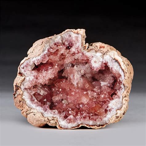 Pink Amethyst Large Natural Geode 325 X 375
