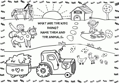 Free Printable Farm Coloring Pages Farm Animal Colori