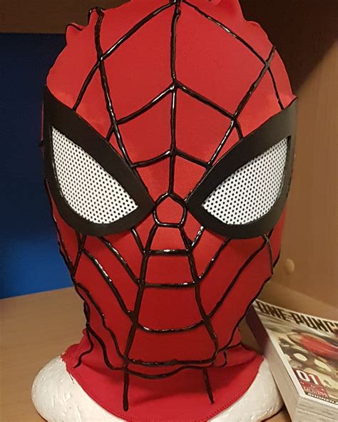 Spider Man Mask 3d Model Mask Spider Man 3d Model V3 Print Printable