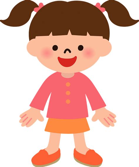 Child Girl Clipart Cartoon Png Download Full Size Clipart