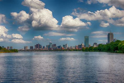 Boston Skyline From Cambridge Photograph By Joann Vitali Fine Art America