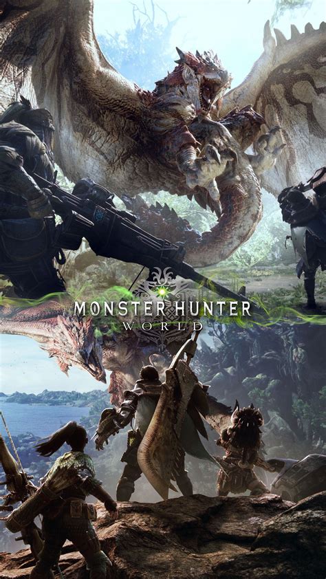 *purchase any qualifying version of monster hunter rise at participating retailers before march 26, 2021 to receive the preorder bonus pack. New Phone Wallpaper - Monster Hunter World - Gaming Art ...