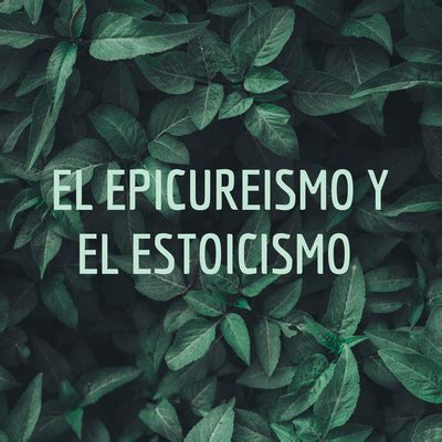 Epicure Smo Y Estoicismo By Epicure Smo Y Estoicismo