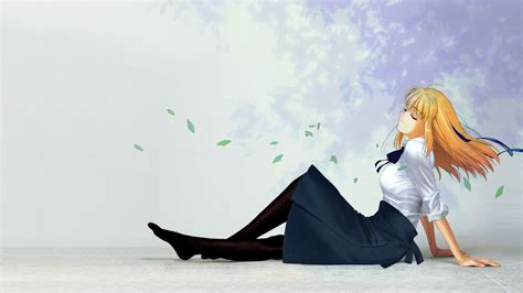 Wallpaper Ilustrasi Gadis Anime Pedang Nasib Series Wallpaper