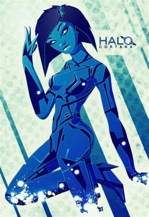 Cortana Halo Pinup By Fabledcreative On Deviantart