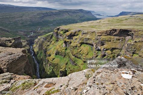 Glymur Waterfall Canyon Icelands Highest Waterfalls Iceland Atlantic