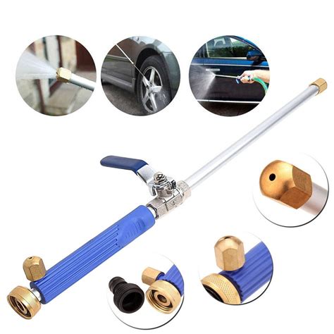 High Pressure Power Washer Spray Nozzle Water Hose Wand Attachment For