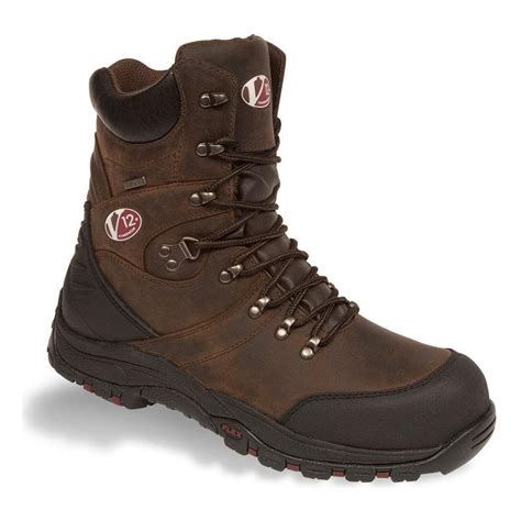 V12 Rocky Zip Sided Waterproof Safety Hiker Boot V1255 Rsis