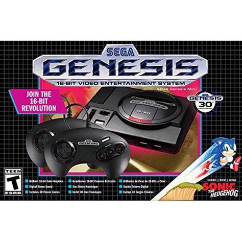 Consola Sega Genesis Mini Negra Walmart