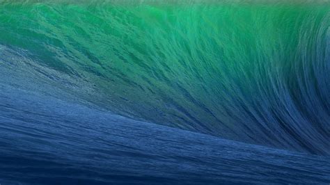 After a strong winter storm in the northern pacific ocean, waves can routinely crest at over 25 ft (8 m) and top out at over 60 ft (18 m). Get the Default OS X Mavericks Wave Wallpaper - How to??
