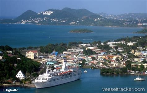 Port Of Castries In St Lucia