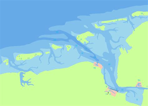 De zee strekt zich uit van het deense esbjerg tot het nederlandse den helder. Eemsmonding - Wikipedia