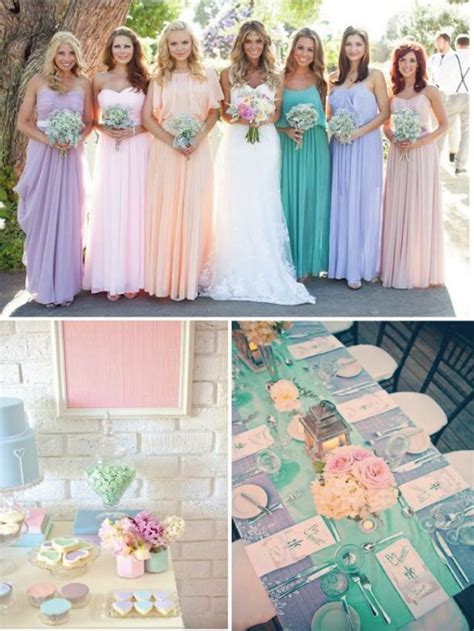Pastel Wedding Colors Jenniemarieweddings