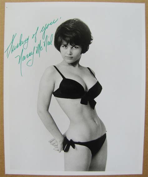 Playboy Playmate Nancy Mcneil July Vintage Hand Signed X