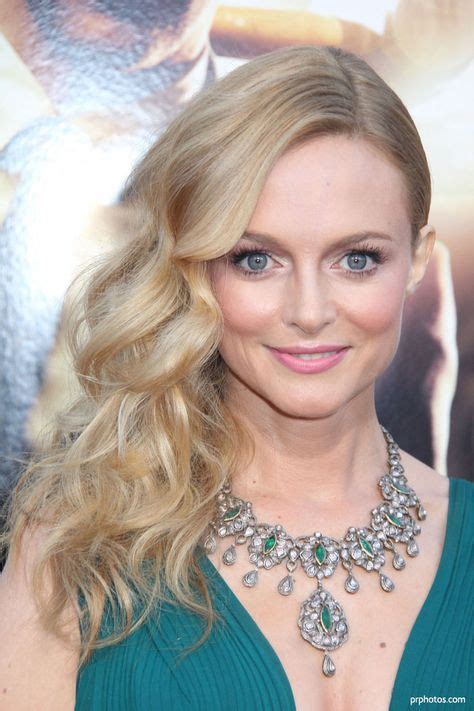 Heather Graham The Hangover Iii Premiere Loving Her Side Swept Curls X