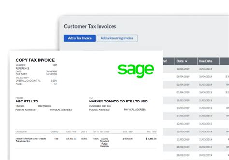 Invoicing Business Cloud Accounting Software Sage Singapore