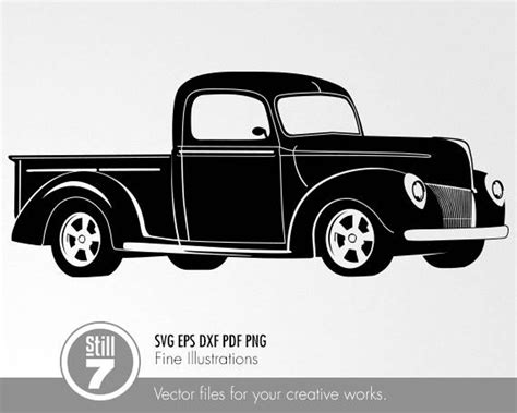 Ford Truck Svg Eps Dxf Pdf Png Etsy