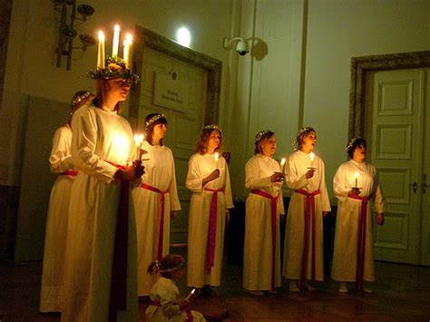 Santa Lucia The Swedish Tradition Of St Lucia December 13