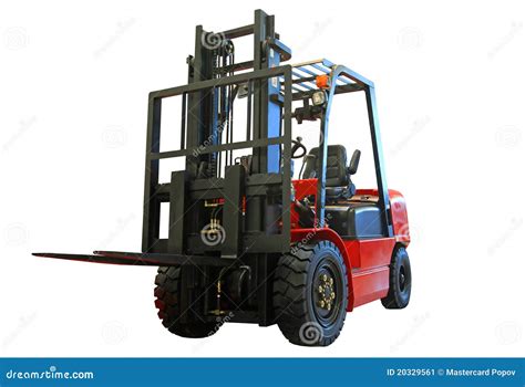 Forklift Loader Stock Image Image Of Raise Vehicle 20329561