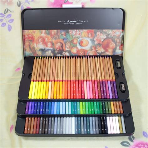 Super Great 100 Colored Pencils Sets Lapis De Cor 100 Cores Crayon