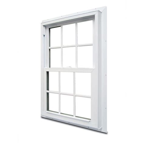 The nailing fin is for installing against house framing. American Craftsman 33.75 in. x 48.75 in. 70 Series Double ...