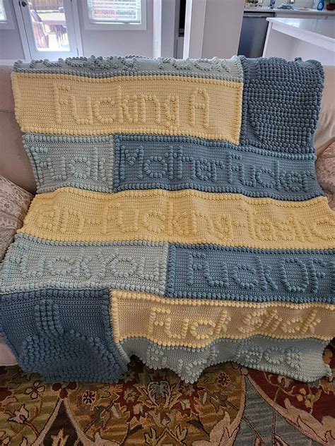 Ravelry Fuck Blanket Pattern By Leigh Anne Webb