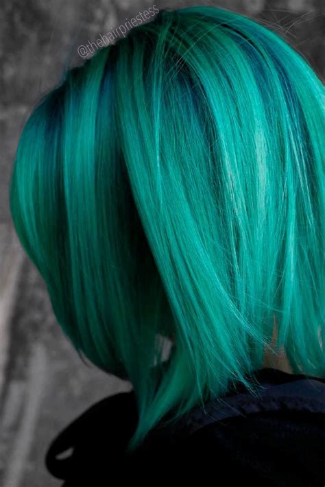 The Top Green Hair Color Ideas And How To Get Them Green
