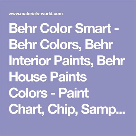 The Words Behr Swatches Behr Colors Behr Interior Paints Behr House