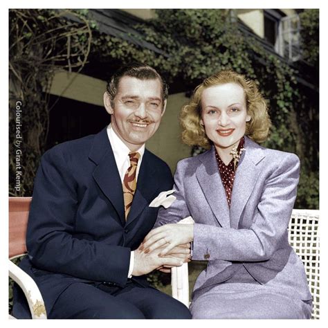 Wedding Photo Of Clark Gable And Carole Lombard