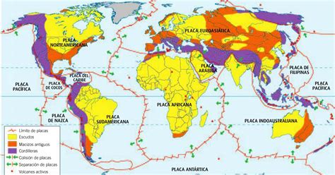 Placas Tectonicas Mapa