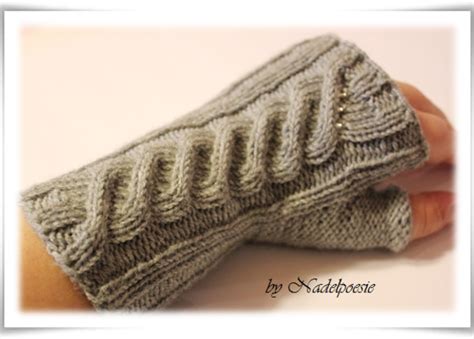 Knitting Fingerless Mittens Gloves