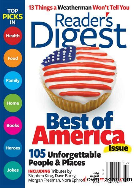Readers Digest Usa Julyaugust 2012 Download Pdf Magazines