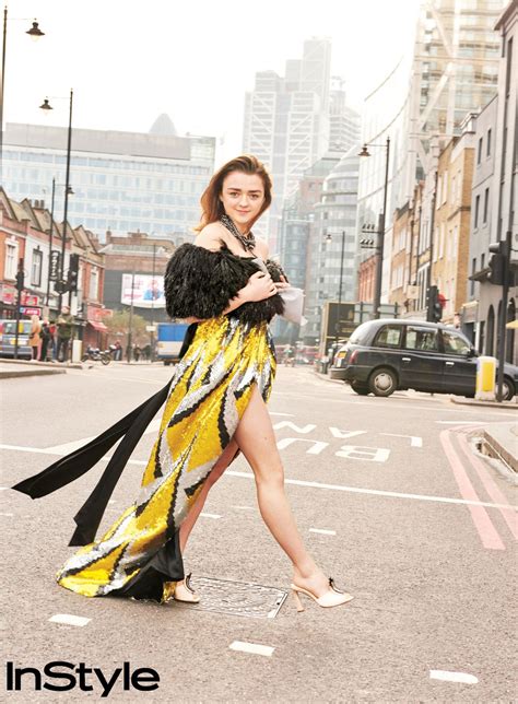 Maisie Williams For Instyle Magazine April 2018 Hawtcelebs