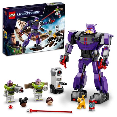 Lego Disney And Pixars Lightyear Zurg Battle 76831 Buildable Robot Toy
