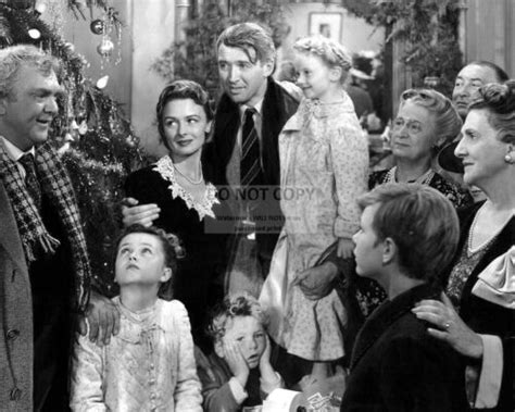 James Stewart Donna Reed Its A Wonderful Life 8x10 Publicity Photo