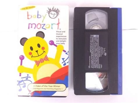 Lot Of 2 Baby Einstein Vhs Tape Pbs Kids Video 2000 Baby Mozart And Baby