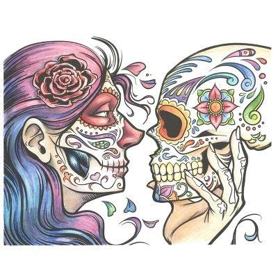 Crayola Art with Edge Sugar Skulls Coloring Book | Skull coloring pages
