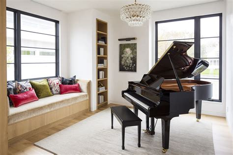 Pin By The Quiet Moose On Lighting Grand Piano Living Room Piano